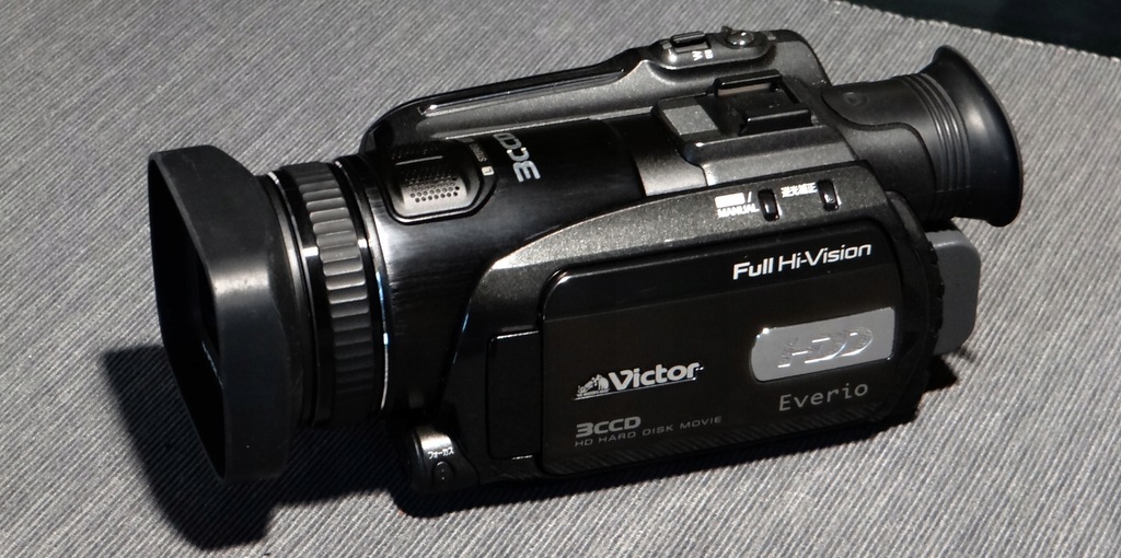 Victor JVC Everio Full HD 3CCD GZHD7B Hard Drive 7859233184