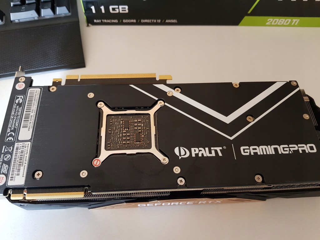 Palit GeForce RTX 2080 Ti 11gb gaming pro Oc 8399444136 oficjalne