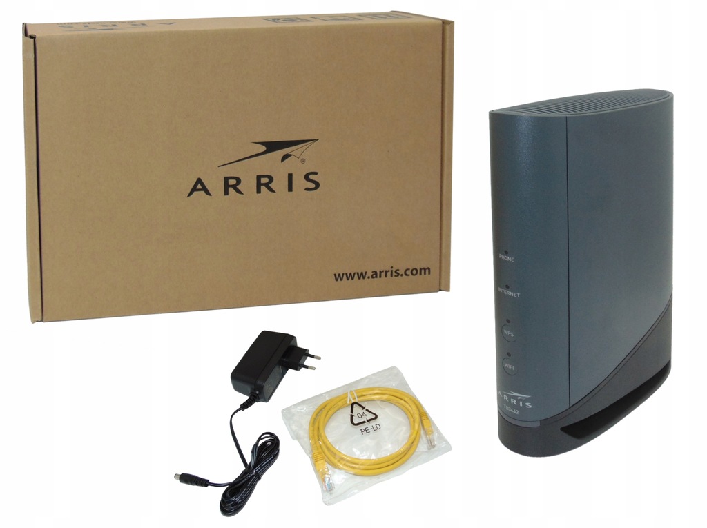 ROUTER MODEM ARRIS TG 3442 WiFi DOCSIS 3.1 11118227287 oficjalne
