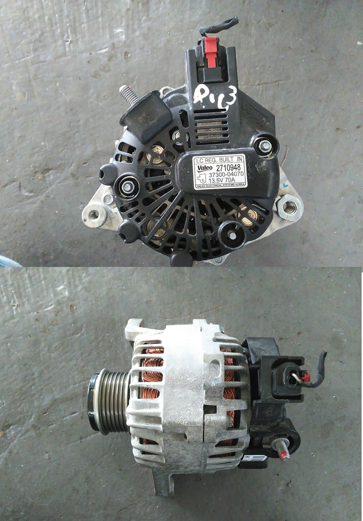 KIA PICANTO III 20178 1.0B ALTERNATOR 3730004070 7363849673