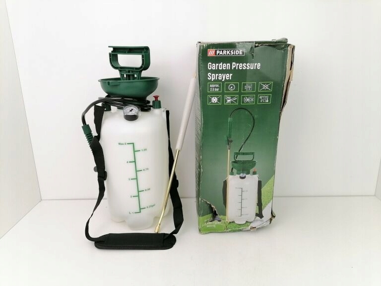 OPRYSKIWACZ PARKSIDE GARDEN PRESSURE SPRAYER 5L 11684539248 oficjalne archiwum Allegro