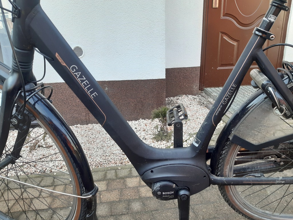 rower elektryczny gazelle orange c8 damski 10439589381 oficjalne