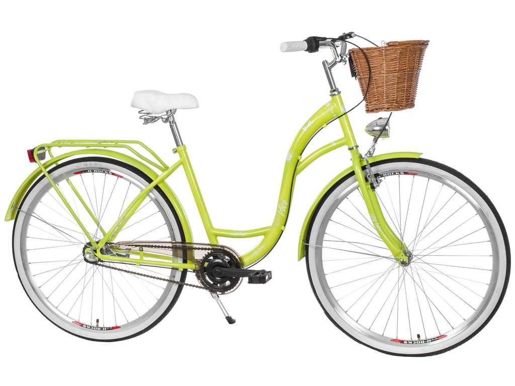 ROWER MIEJSKI 26 CALI DAMSKI POLSKI DAMKA + KOSZYK 7408241050