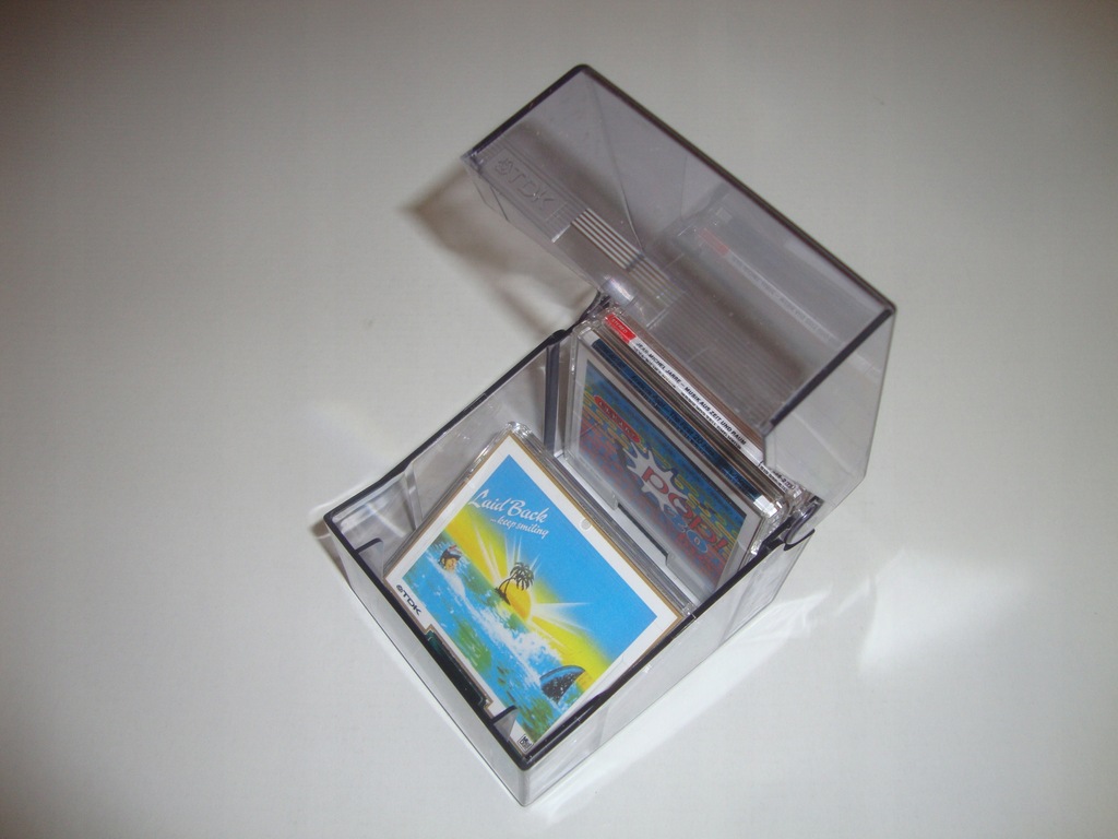 TDK MiniDisc storage box 12461981432 oficjalne archiwum Allegro