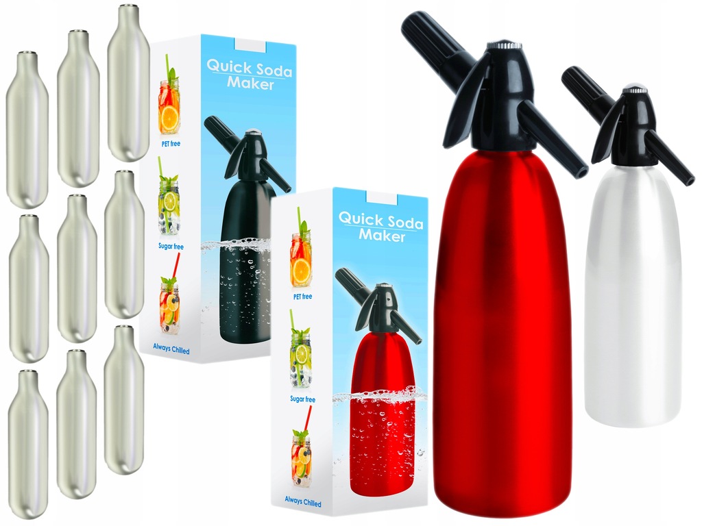 Syfon Naboje Saturator Wody Gazowanej SodaMaker ++ 8129313521