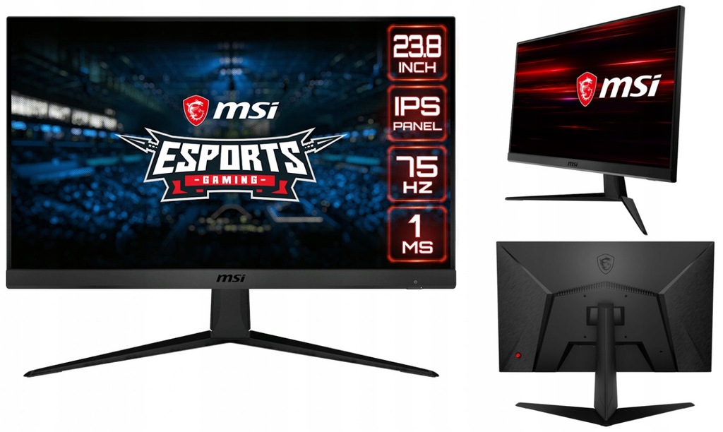 Monitor gamingowy MSI Optix G241V E2 75Hz 1ms 11455866886 oficjalne