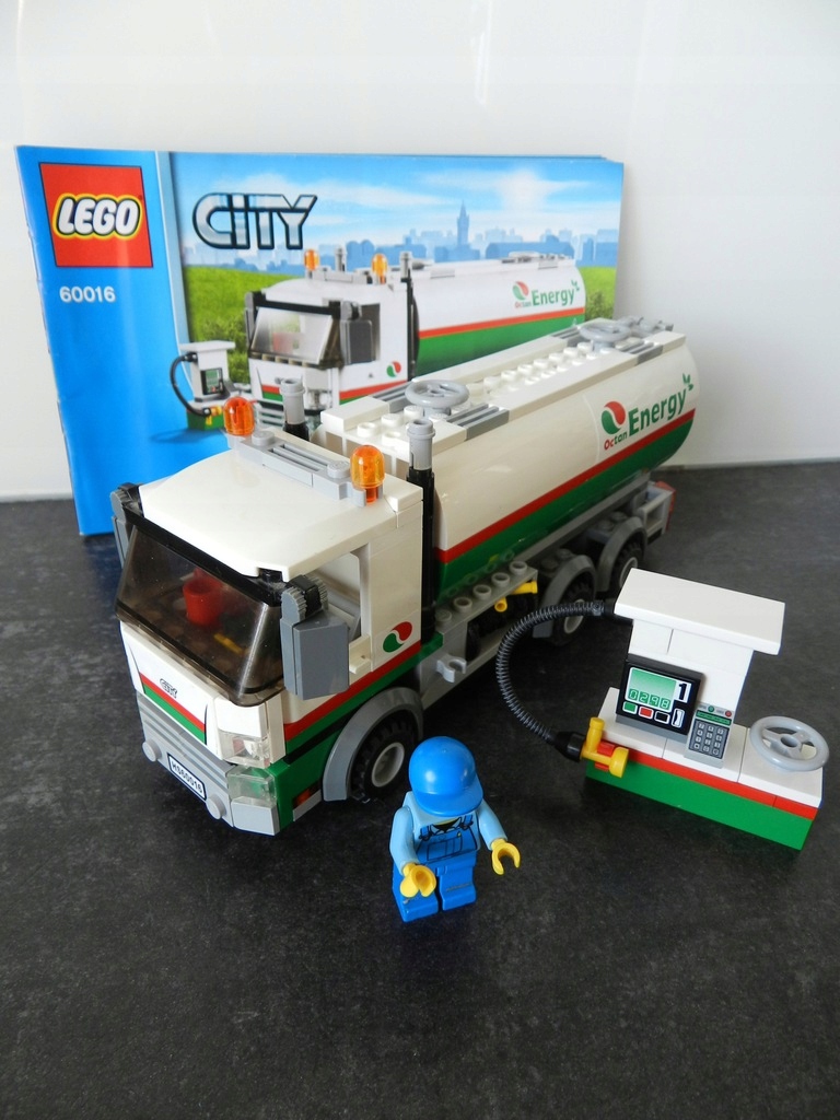 LEGO CITY 60016 Cysterna Octan Tanker Truck *100 12052550400
