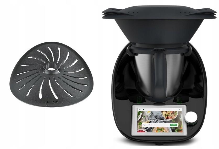 NOWY THERMOMIX TM6 NOIR CZARNY + COOKIDOO 210 DNI 11897462285