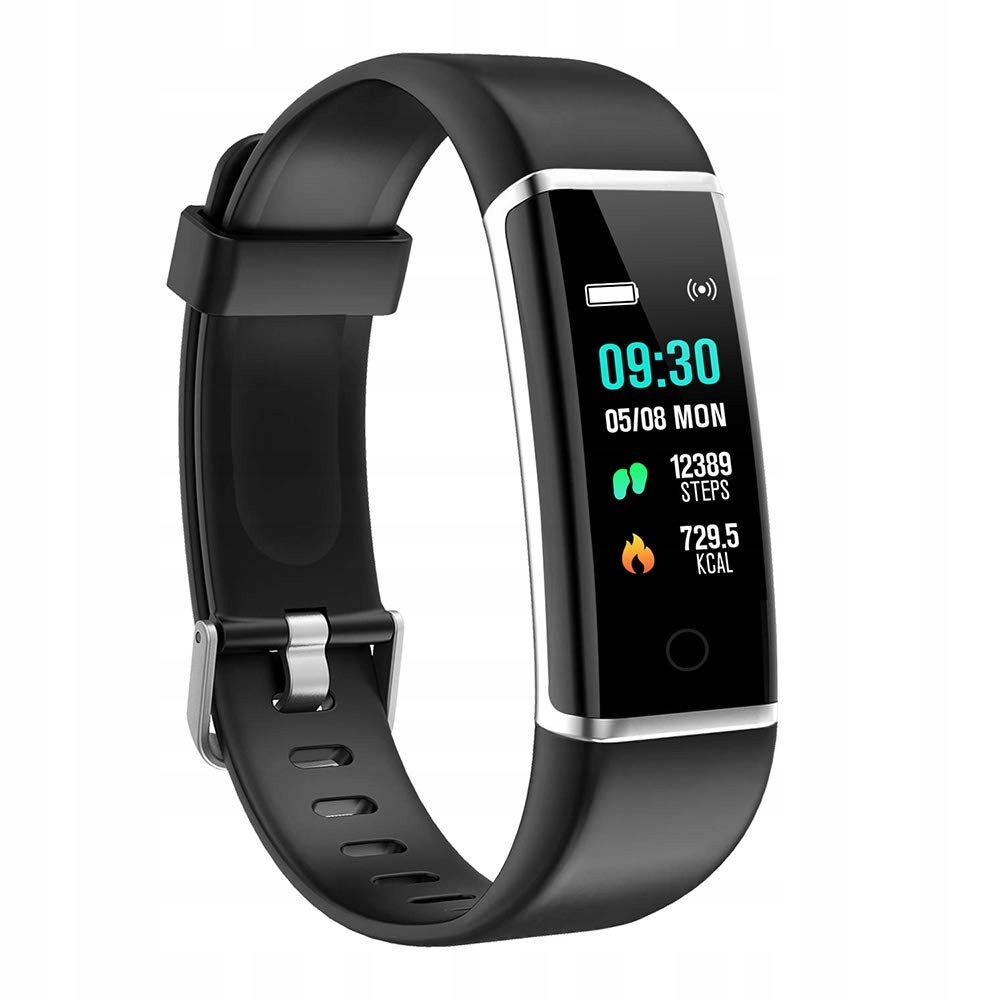 ZEGAREK SPORTOWY MOREFIT FITNESS TRACKER CZARNY 8459108548