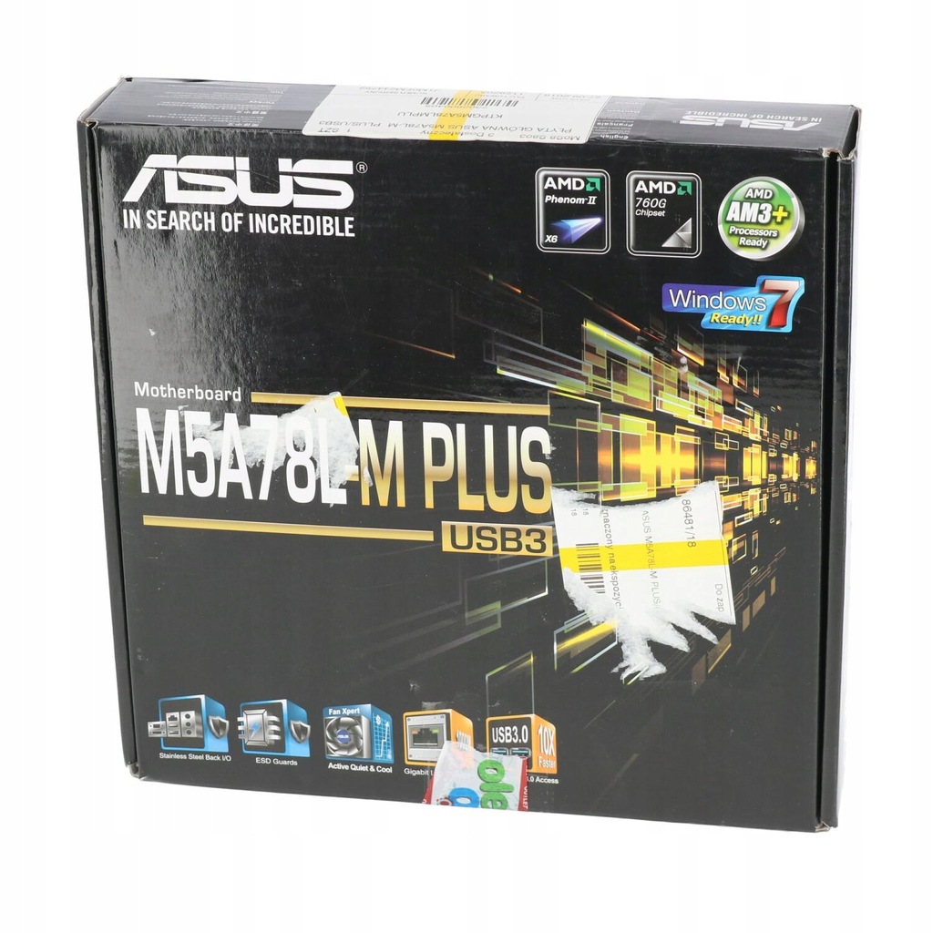 Płyta główna ASUS M5A78L-M PLUS/USB3 - 7724421594 - oficjalne archiwum