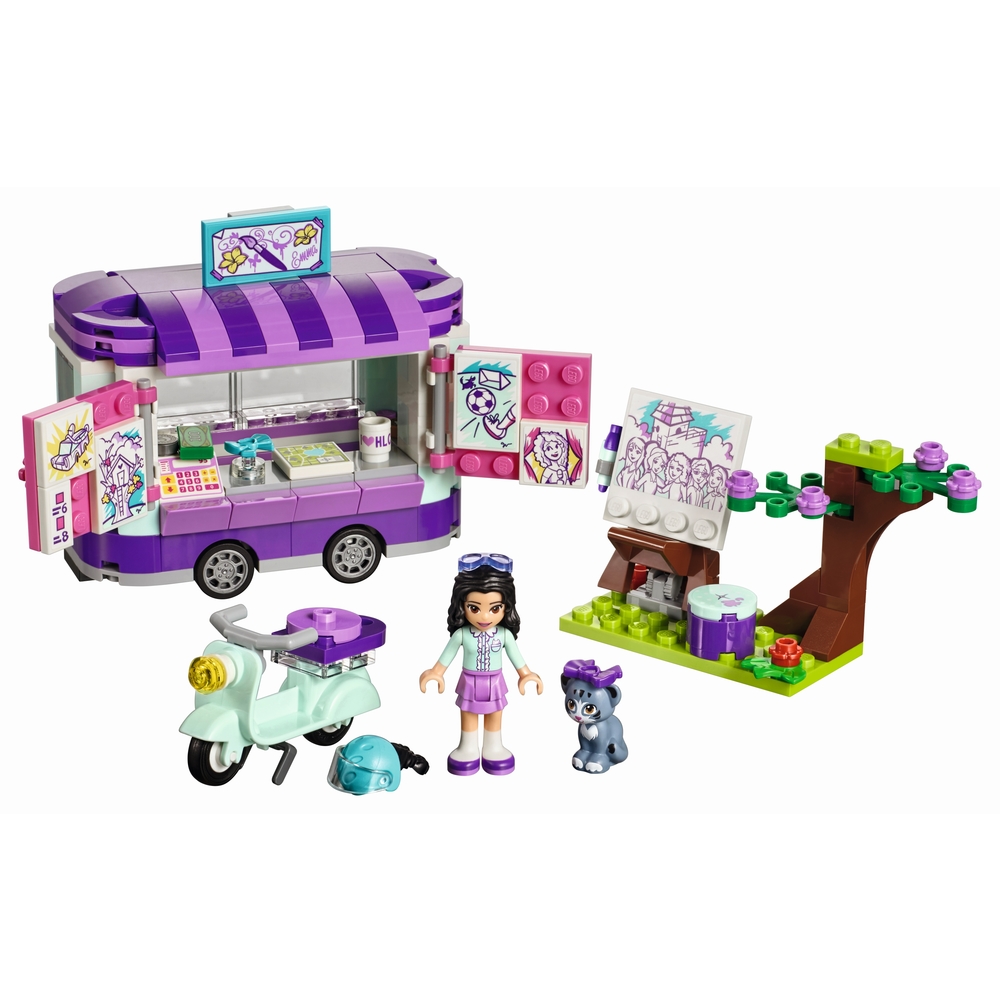 LEGO FRIENDS STOISKO Z RYSUNKAMI EMMY 41332 7148631339 oficjalne