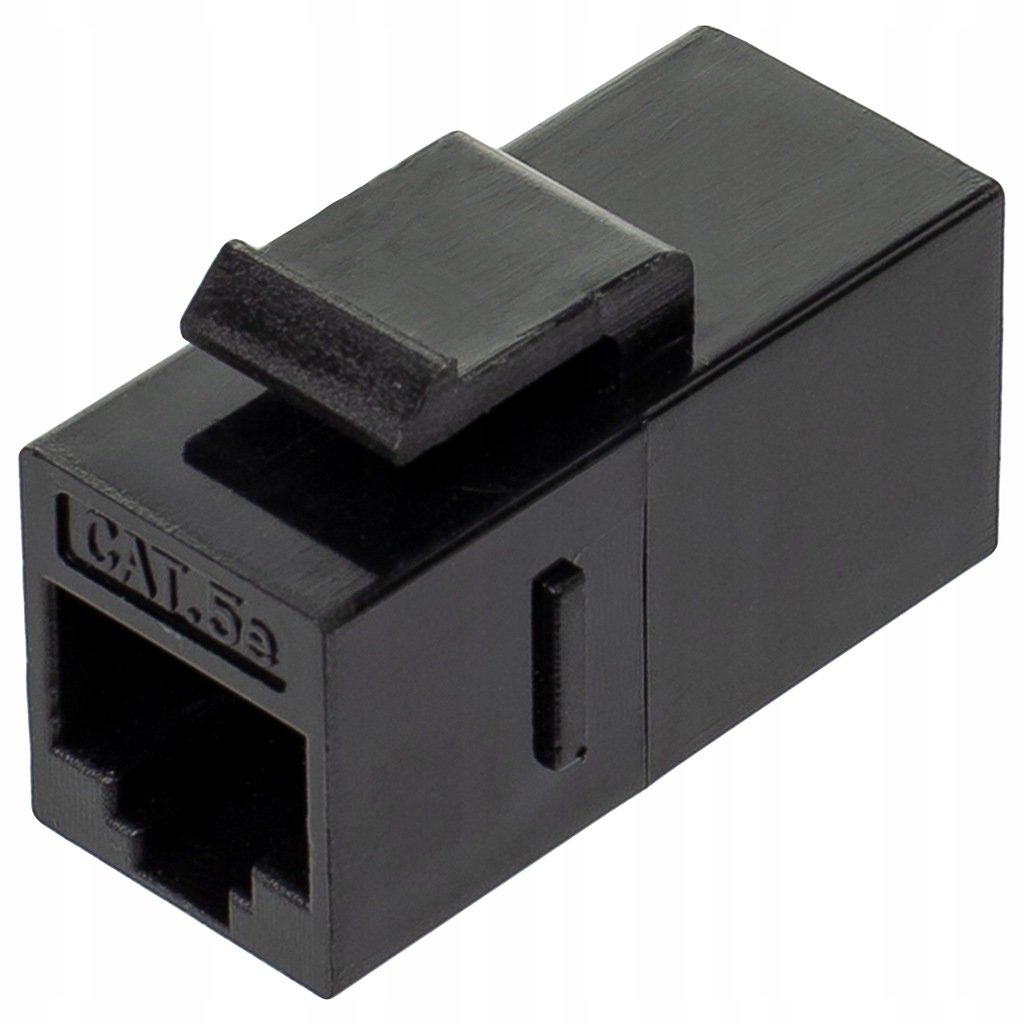Łącznik keystone beczka RJ45 UTP 5e Mediabox 45x45 6273424886 oficjalne archiwum Allegro