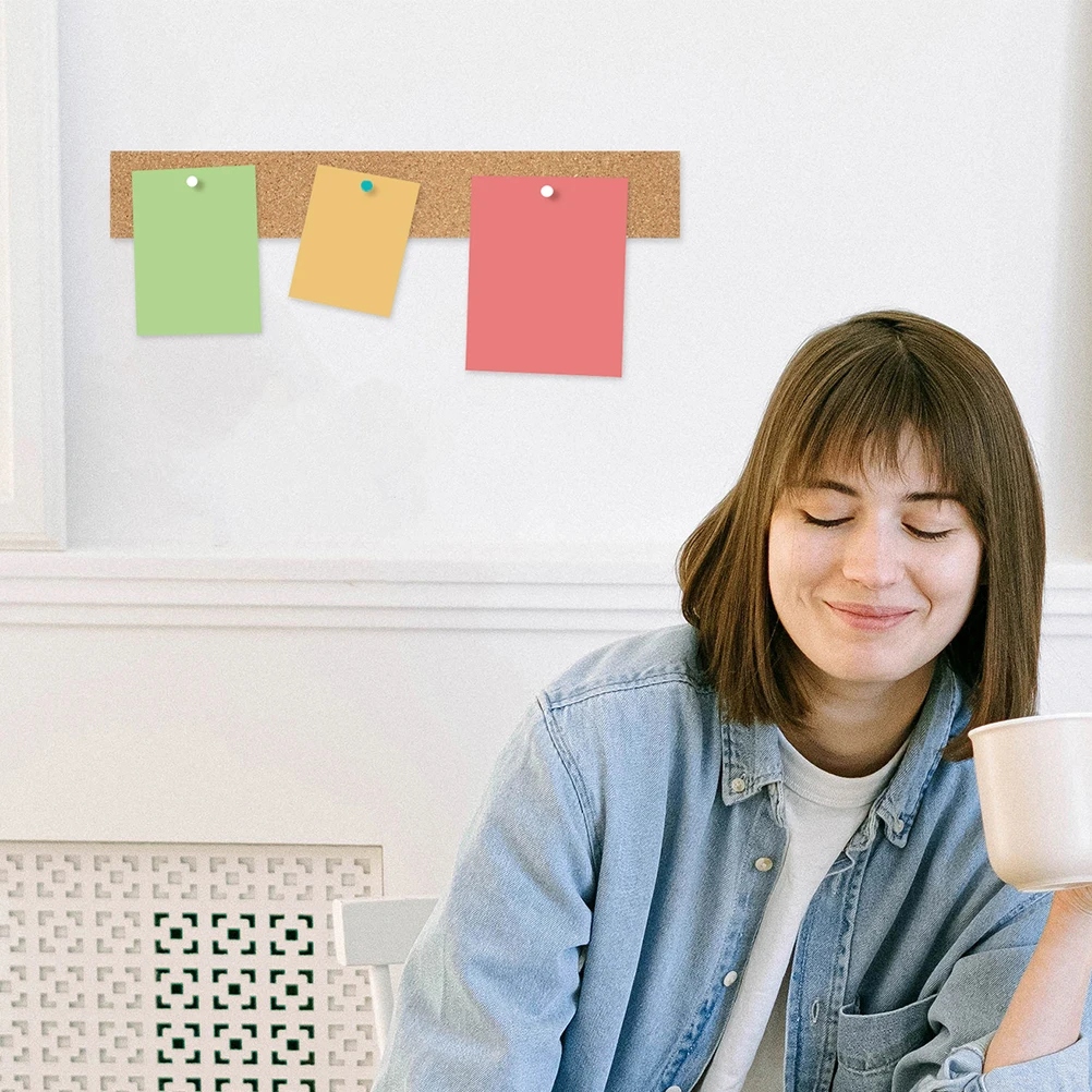 Cork Wall Strip Tiles Bulletin Board Adhesive Bar 13656590170