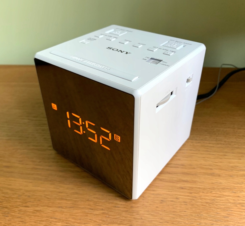 SONY ICFC1T Radio FM/AM Budzik piękny do sypialni 11443565958