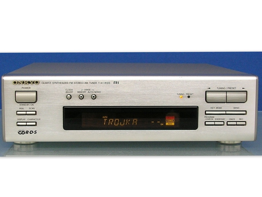 Tuner Stereo ONKYO T411 RDS (2) MADE IN JAPAN 7101679604 oficjalne