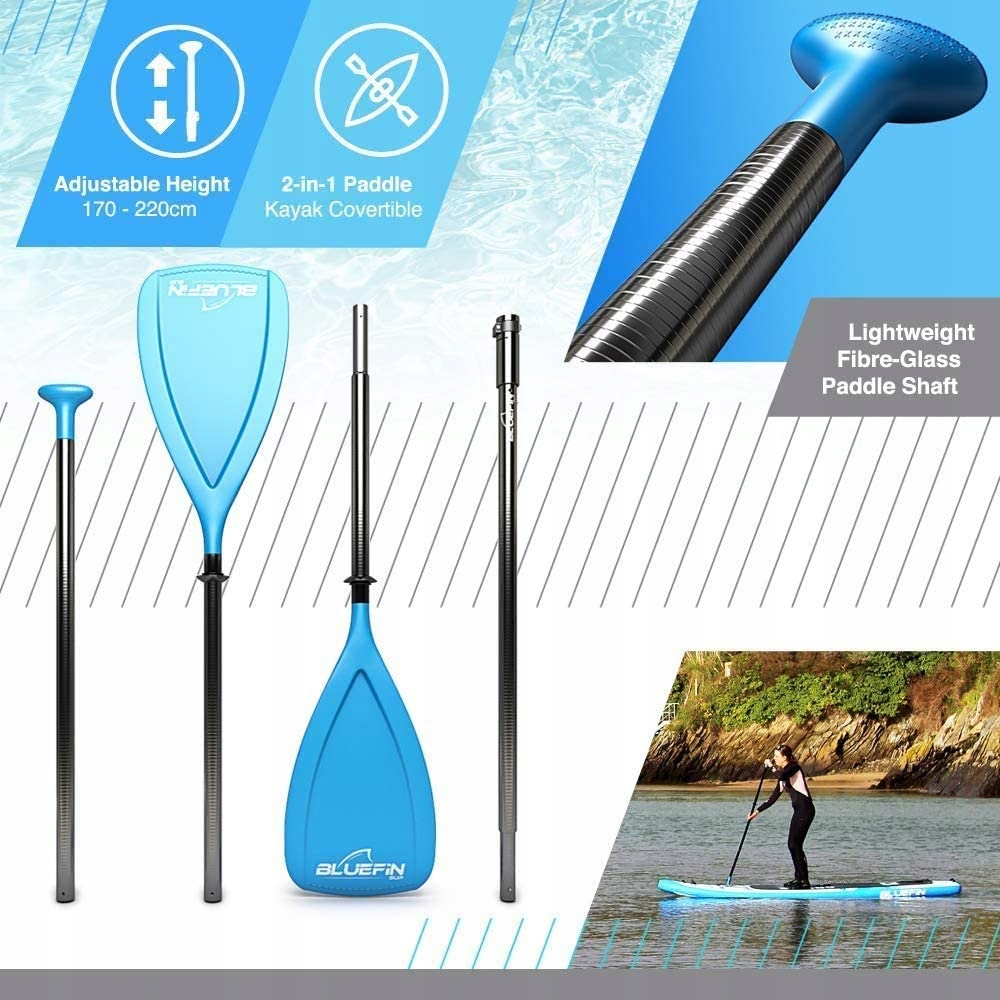 Bluefin Cruise SUP Board deska ZESTAW 11844590137 oficjalne