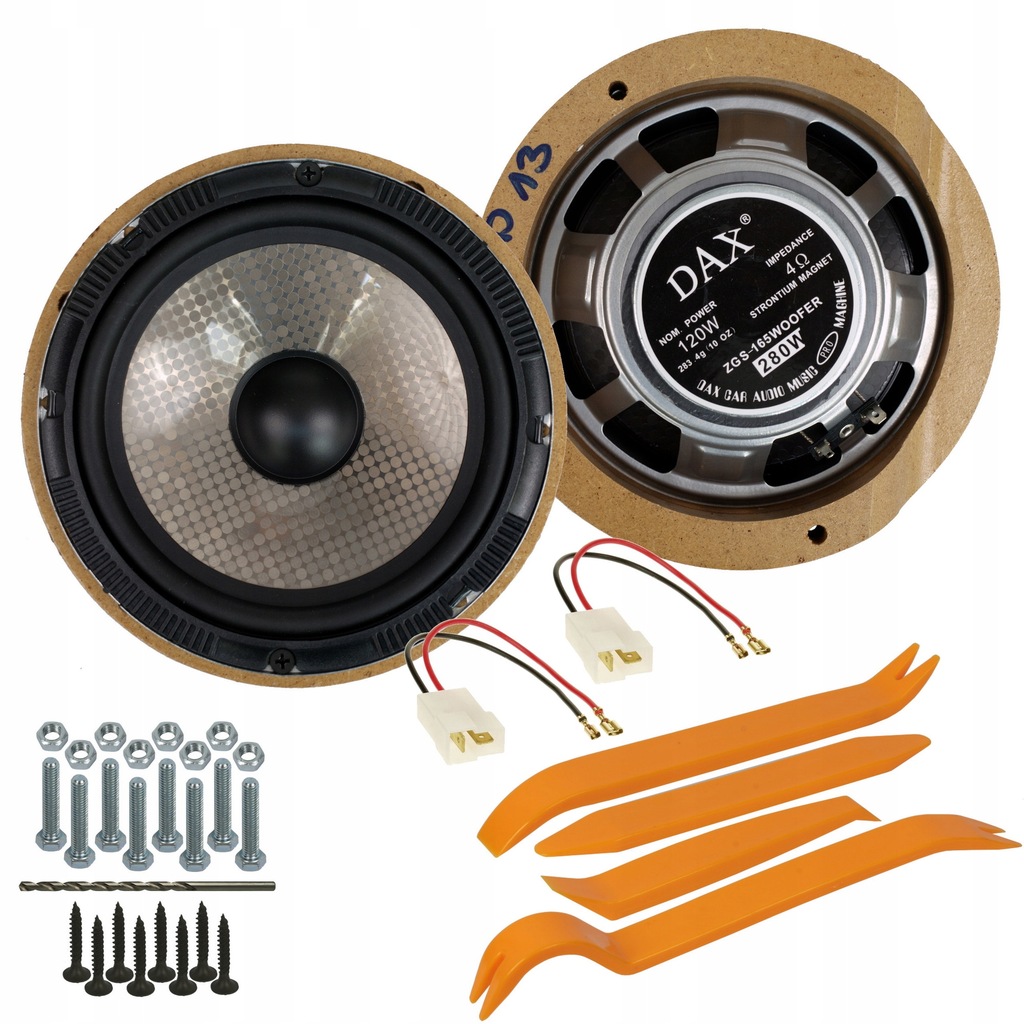 GŁOŚNIKI BASOWE FORD ESCORT MK5 MK6 MK7 ORION PRZÓ 8968358011