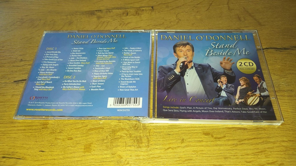 Stand Beside Me Live in Concert Daniel O'Donnell 13952956996