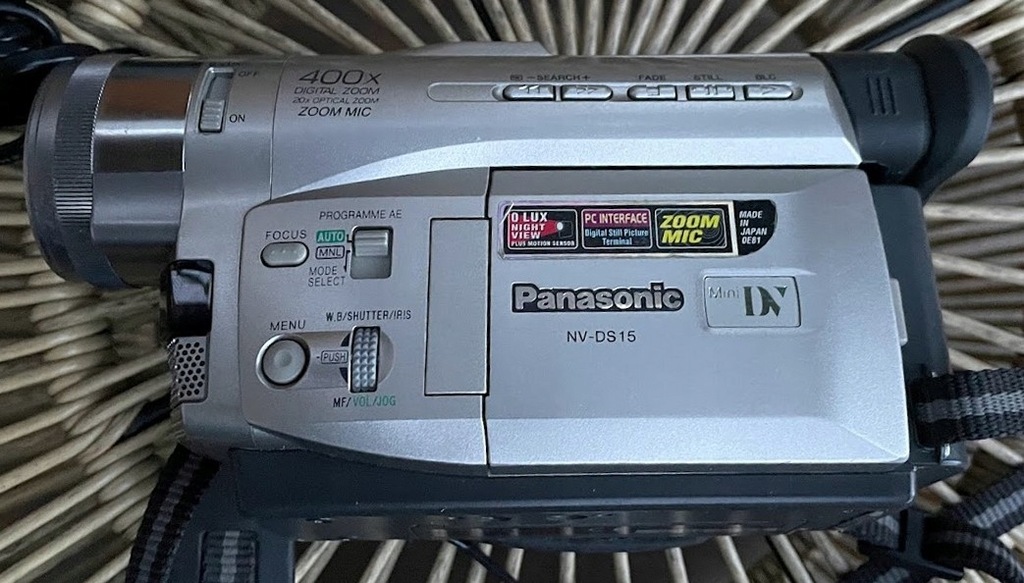 Kamera miniDV PANASONIC NVDS15 11347856278 oficjalne archiwum Allegro