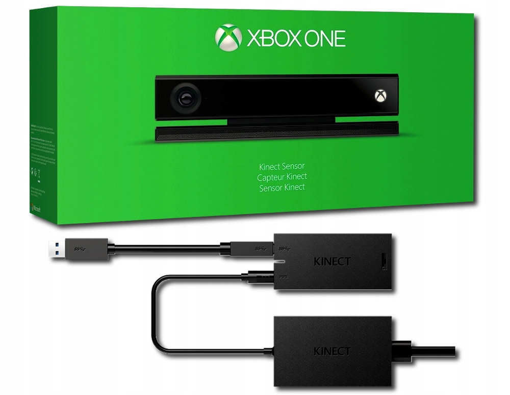 SENSOR RUCHU KINECT XBOX ONE + ADAPTER NOWE ! 7560806108