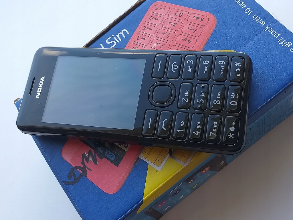 Nokia 206 Dual Sim Polska Dystrybucja bez blokady 12653834248