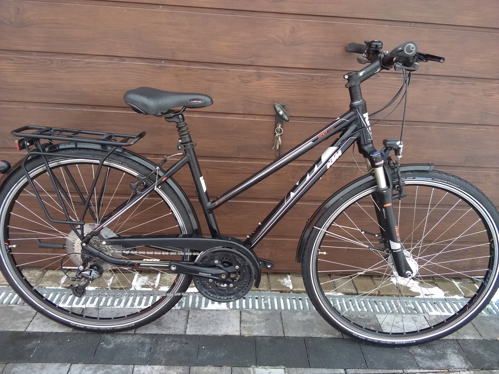 Rower damski trekking KTM DEORE amortyzacja dynamo 10213078241