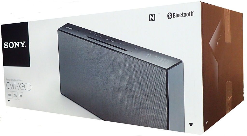 Sony CMTX3CD Miniwieża CD Bluetooth Radio FM USB 7701697512