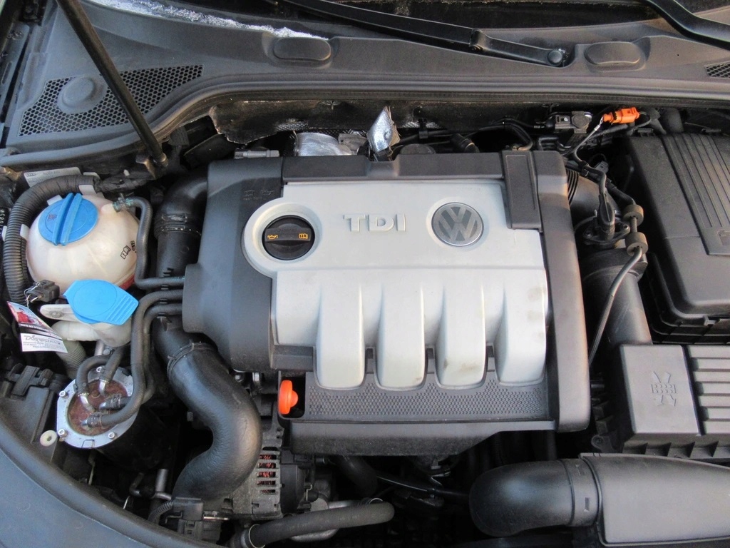 SILNIK GOŁY SŁUPEK BLS 1.9 TDI 105 KM IBIZA 6J IV - 11362785915
