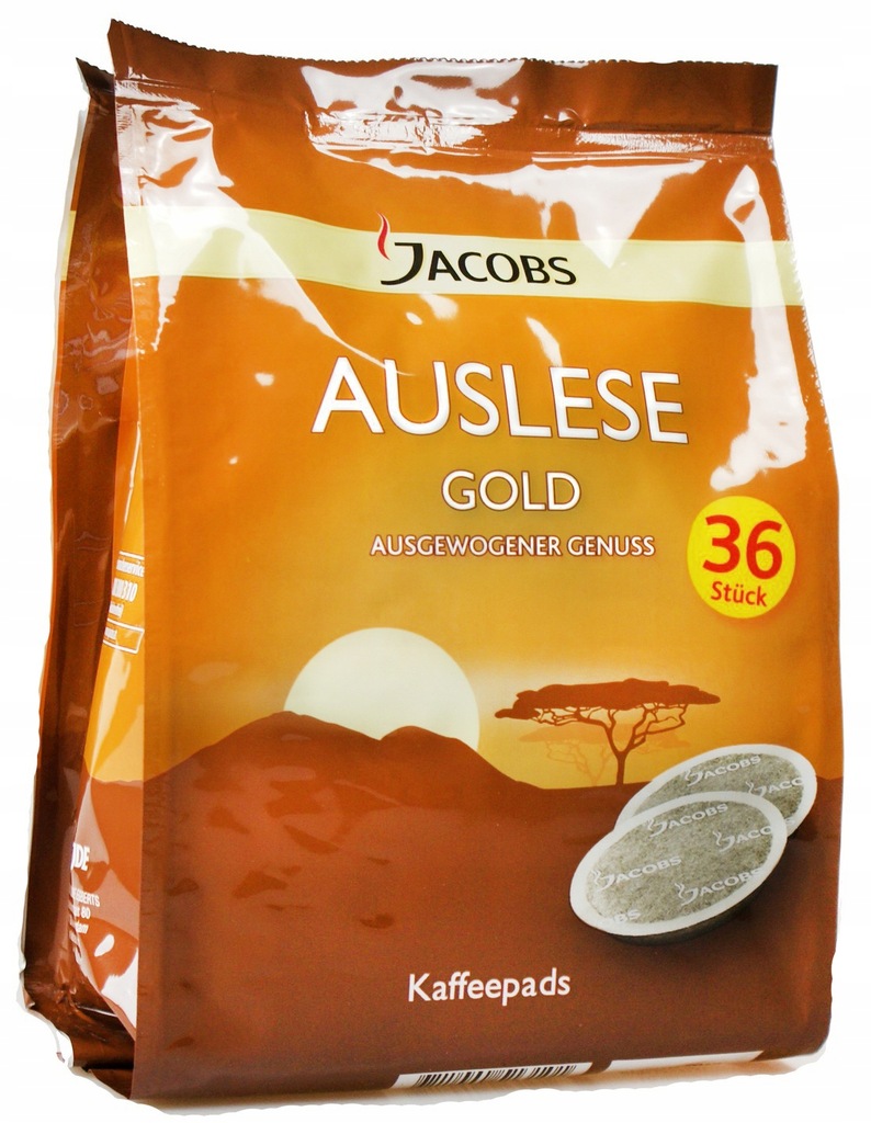 Kawa Jacobs Auslese Gold 36 pads SENSEO 7022105875 oficjalne