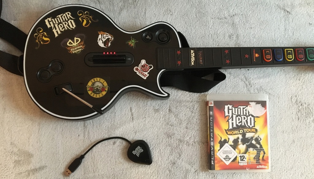 gitara guitar hero gibson les paul ps 3 BCM gibson 10151938056