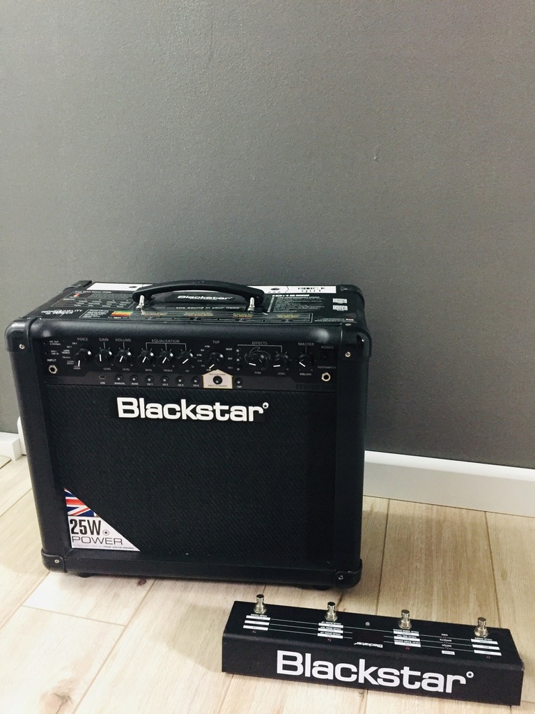 WZMACNIACZ BLACKSTAR ID15TVP + FOOTSWITCH FS10 7834163466
