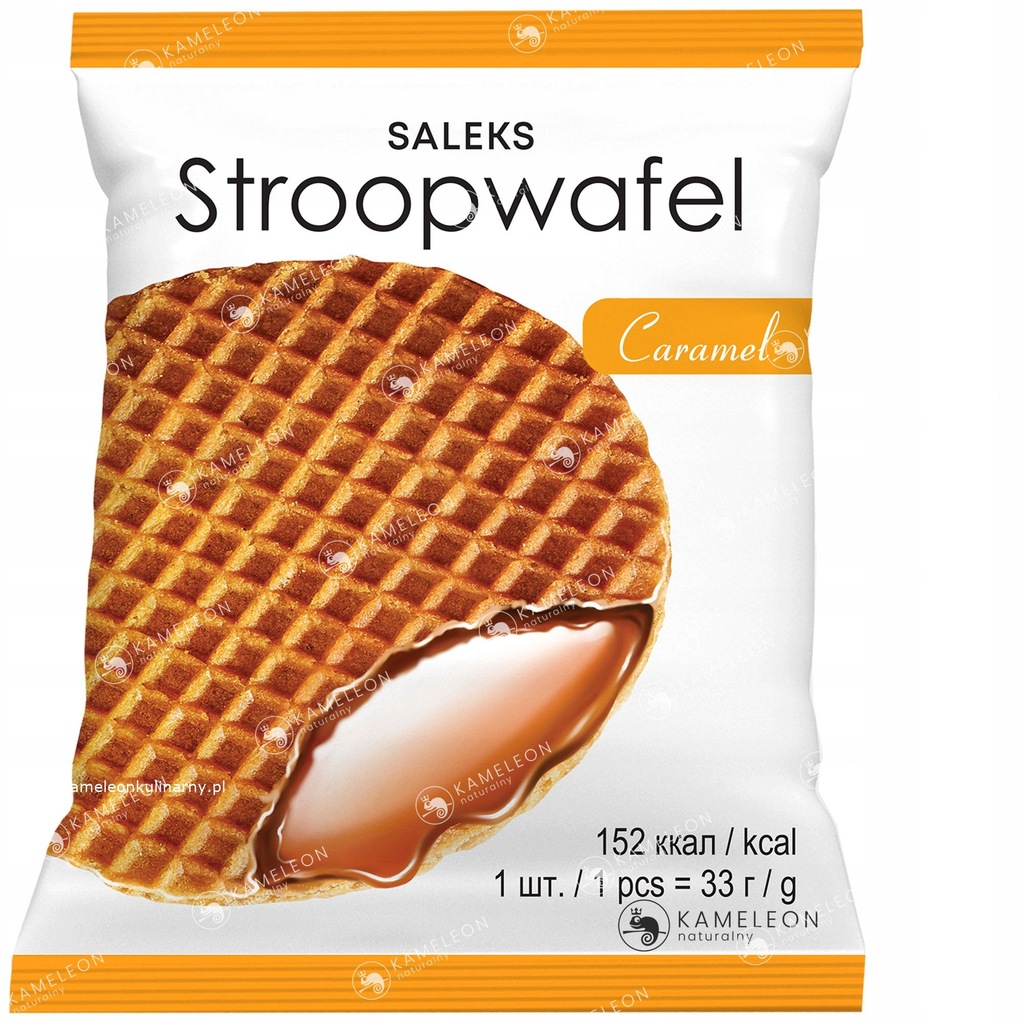 Saleks STROOPWAFEL WAFEL HOLENDERSKI KARMELOWY 33g 13585745769