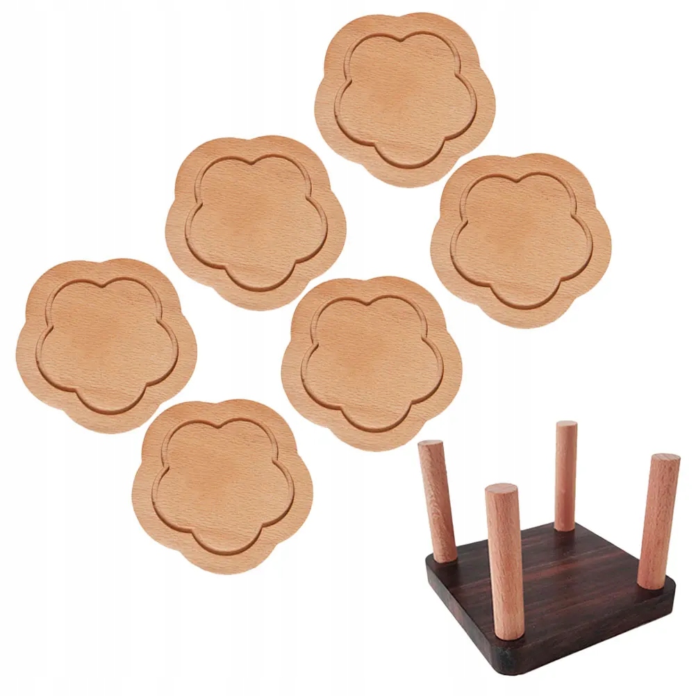 Coaster Desk Coffee Table Coasters Wooden Saucer 13552183501