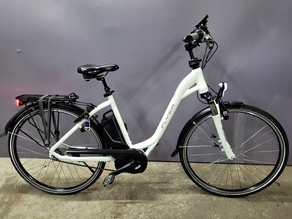 Rower elektryczny FLYER.Szwajcarski.1800km!!! 15ah 12691058966