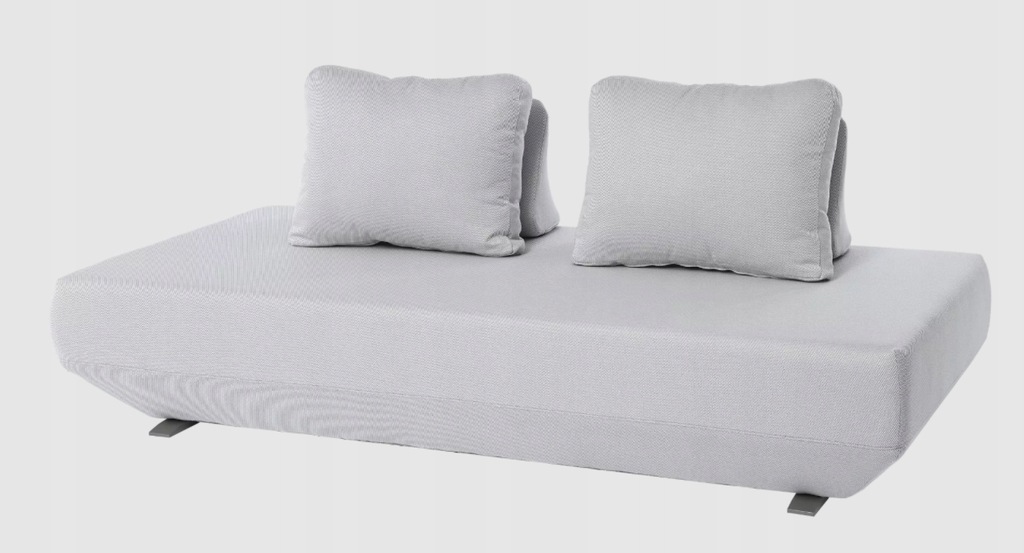 Sofa kanapa ogrodowa Isla Szara 2os Miloo Home 11940536242