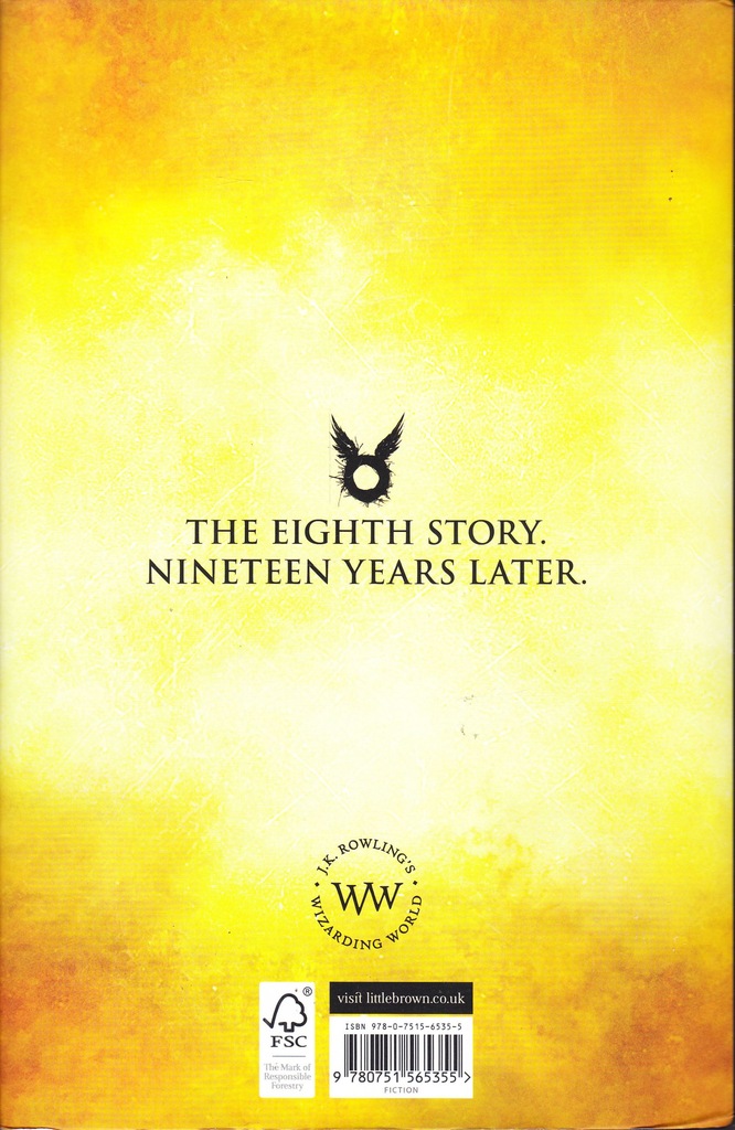 Harry Potter and the cursed child po angielsku