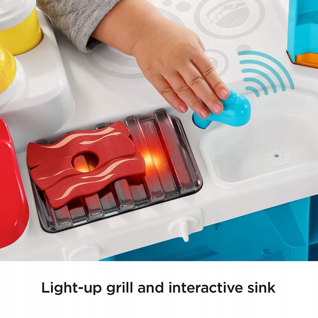 Fisher Price samochód FOOD TRUCK KUCHNIA KASA 24H 8596332082