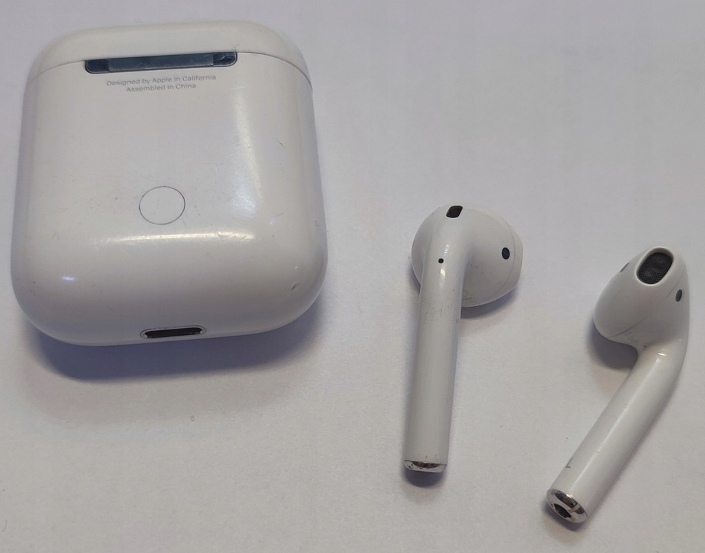 SŁUCHAWKI Airpods A1602 emc 2862 opis (34/22) 11744308559 oficjalne