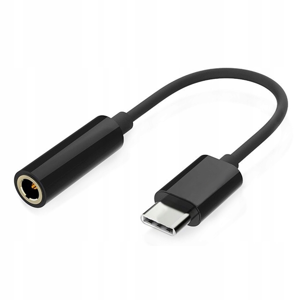 ADAPTER PRZEJŚCIÓWKA USB TYP C NA MINI JACK 3,5 mm
