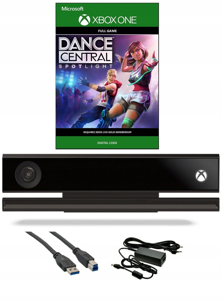 KINECT XBOX ONE SX ADAPTER+DANCE CENTRAL SPOTLIGHT 7981947428