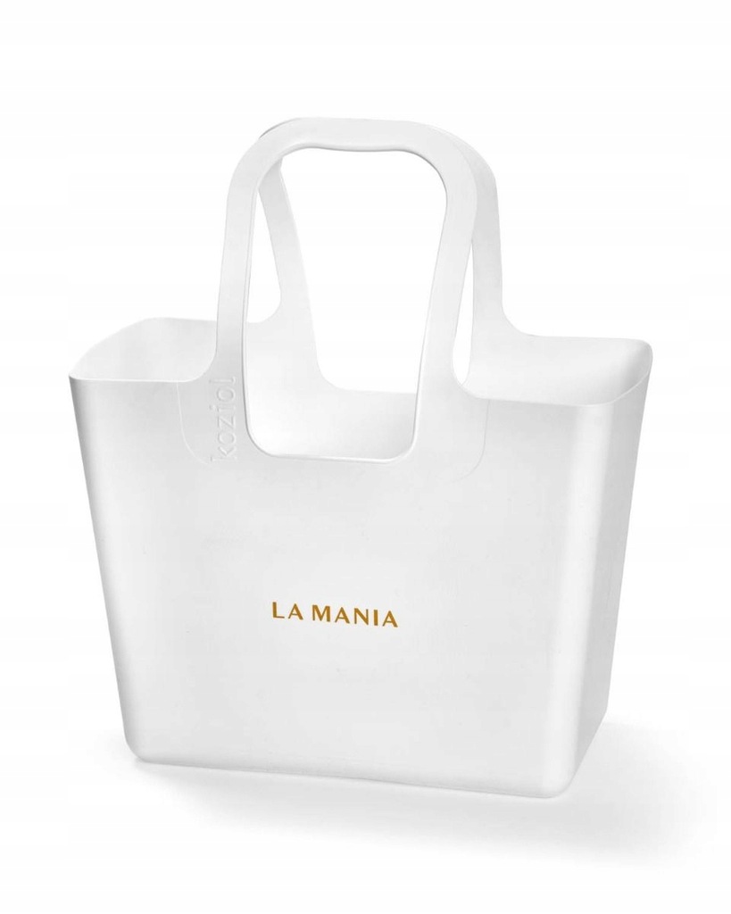 LA MANIA WIELOFUNKCYJNA DUŻA BIAŁA TORBA TASCHE WHITE 21x44x54 CM NA