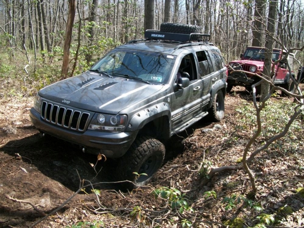 Jeep Grand Cherokee WJ Poszerzenia Nadkoli Nowość 12621547136