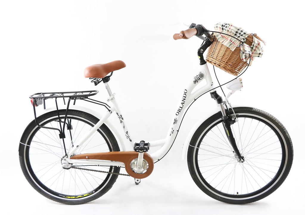 ROWER MIEJSKI 26 3 BIEGI ALUMINIOWY DAMSKI BIAŁY 7888606046 oficjalne archiwum Allegro