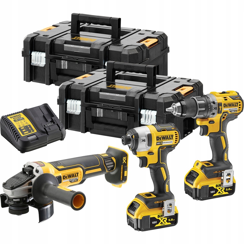 DEWALT ZESTAW COMBO DCD796 + DCF887 + DCG405 2XAKU 11868399532 oficjalne archiwum Allegro