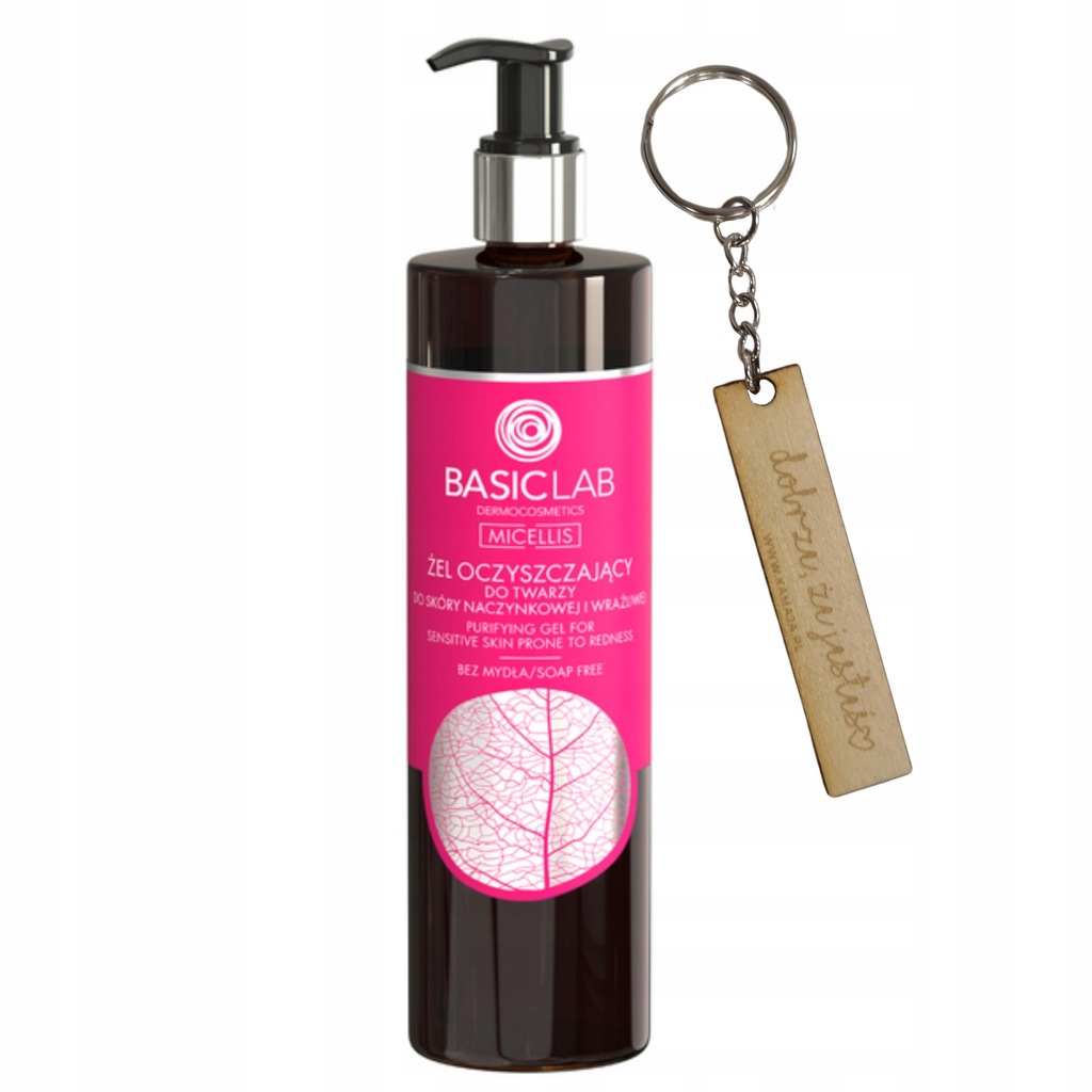 BasicLab Fizjologiczny żel do mycia twarzy 300ml 11999465860