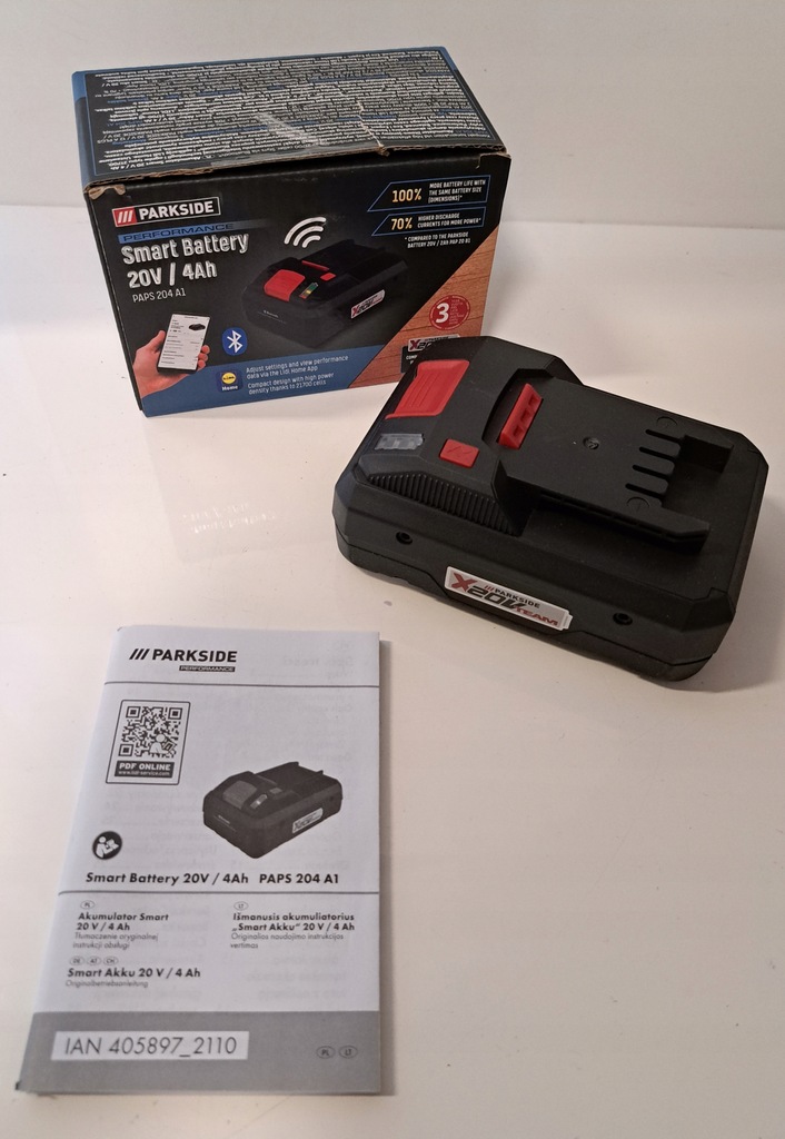 PARKSIDE PERFORMANCE Akumulator Smart PAPS 204 A1 - 13446302885