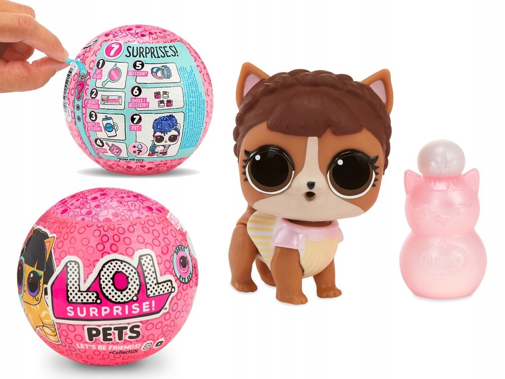 LOL PETS EYE SPY ZWIERZĄTKA MGA KULA 7 WARSTW 7793049704 oficjalne
