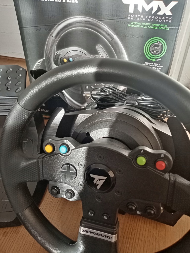 Kierownica Thrustmaster TMX Force Feedback czarna - 12164173933