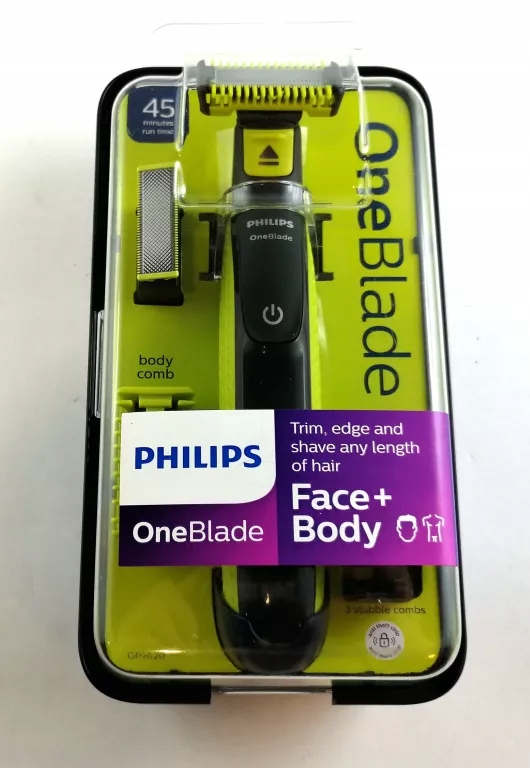 MASZYNKA PHILIPS ONEBLADE FACE+BODY QP2620/20 12554667067 oficjalne
