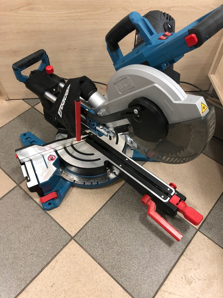 Piła ukośnica Erbauer EMIS254S 9979514006 oficjalne archiwum Allegro